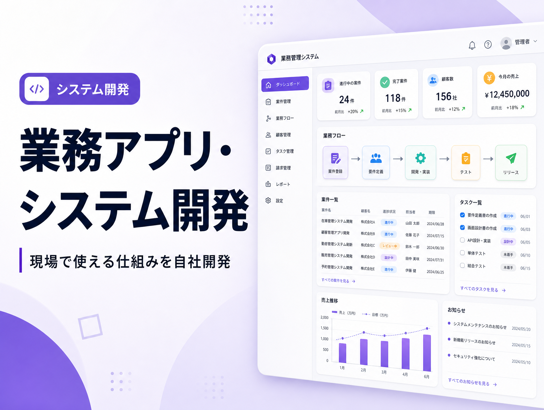 システム / 業務アプリ制作 のサムネイル